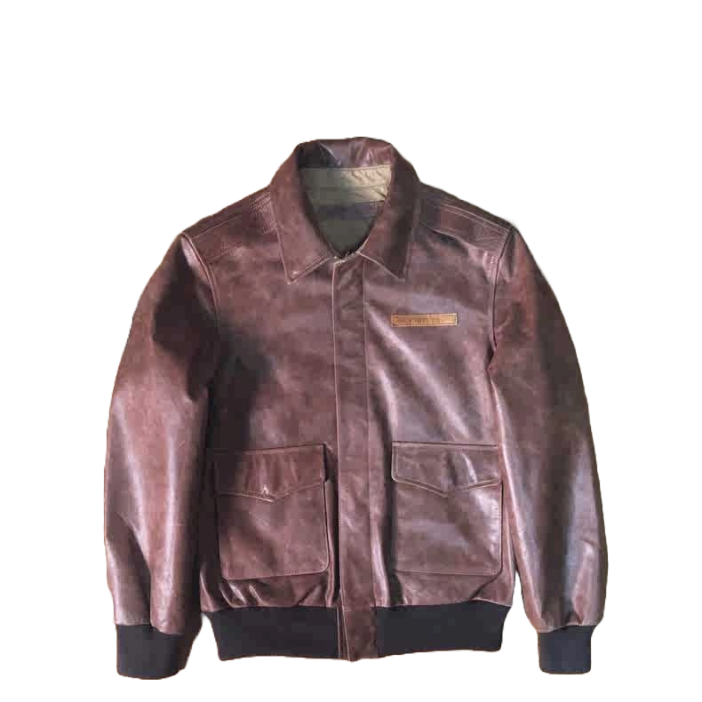 Replica Eastman 16159 Model A2 Flight Jacket Oil-Wax Top Layer Leather