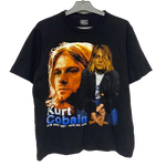 Load image into Gallery viewer, Kurt Cobain Grunge Aesthetic Cool T-shirt for Men 90s Vintage
