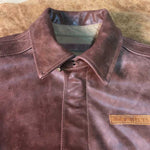 Load image into Gallery viewer, Replica Eastman 16159 Model A2 Flight Jacket Oil-Wax Top Layer Leather
