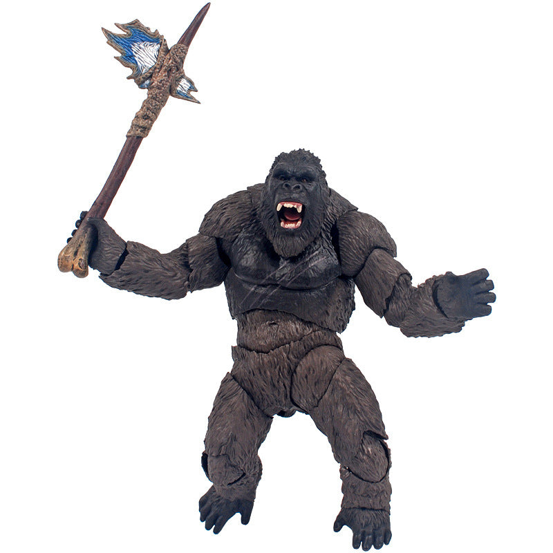 Godzilla vs. Kong Mini Toy Action Figures: Godzilla Collectables